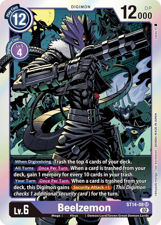 Image for Beelzemon - Digimon Card Game