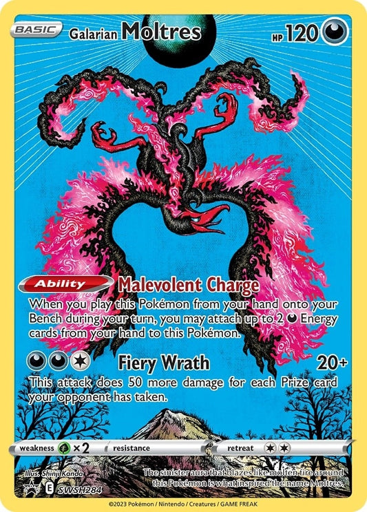 Image for Galarian Moltres - SWSH284 - Pokemon
