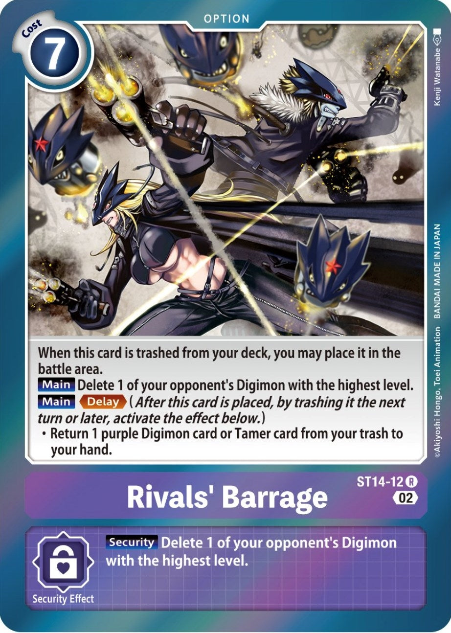 Image for Rivals' Barrage - Digimon Card Game