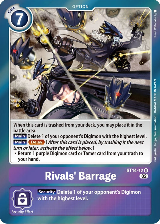 Image for Rivals' Barrage - Digimon Card Game