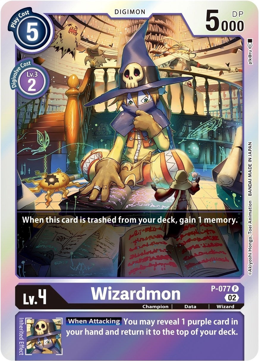 Image for Wizardmon (Alternate Art) - Digimon Card Game