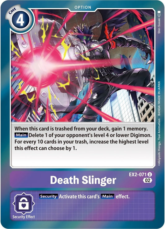 Image for Death Slinger (Alternate Art) - Digimon Card Game