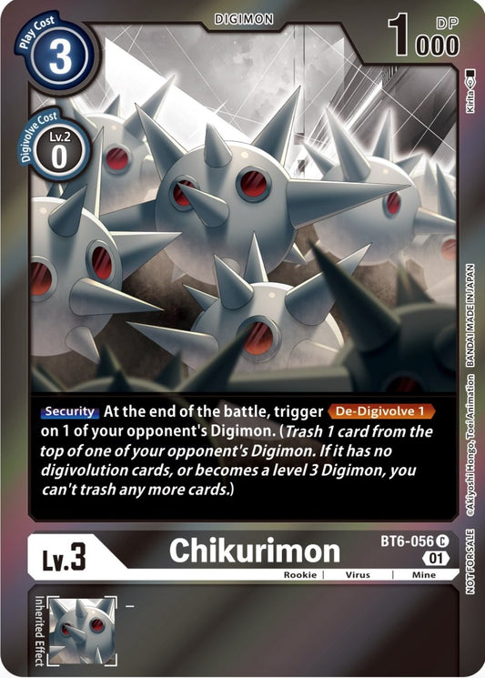 Image for Chikurimon (Event Pack 4) - Digimon Card Game