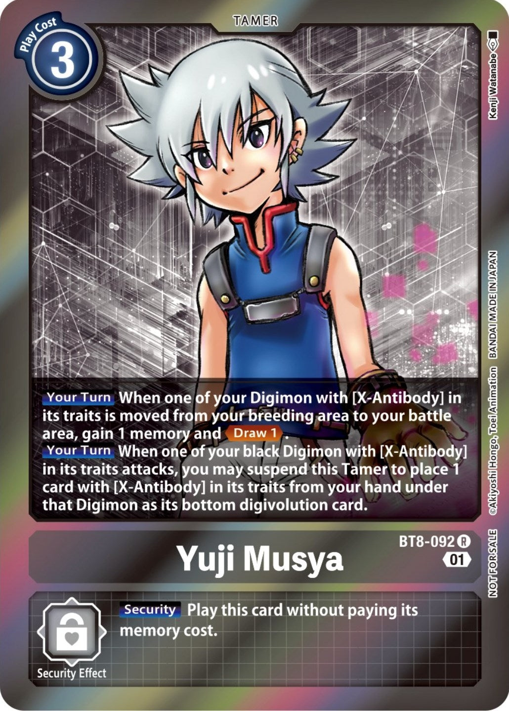 Image for Yuji Musya (Event Pack 4) - Digimon Card Game