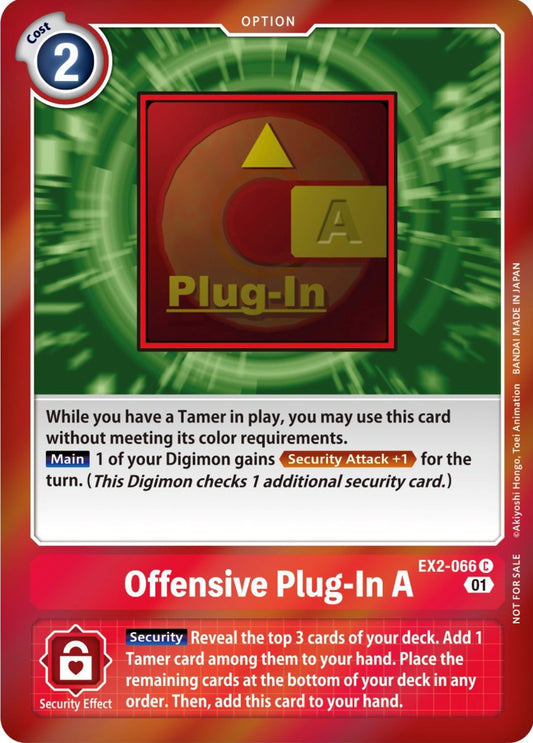 Image for Offensive Plug-In A (Event Pack 4) - Digimon Card Game