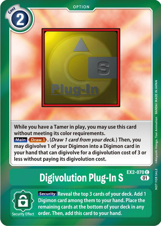Image for Digivolution Plug-In S (Event Pack 4) - Digimon Card Game