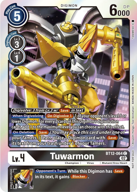 Image for Tuwarmon (Box Topper) - Digimon Card Game