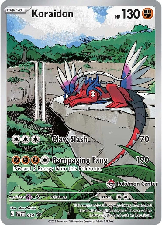 Image for Koraidon - 014 (Pokemon Center Exclusive) - Pokemon