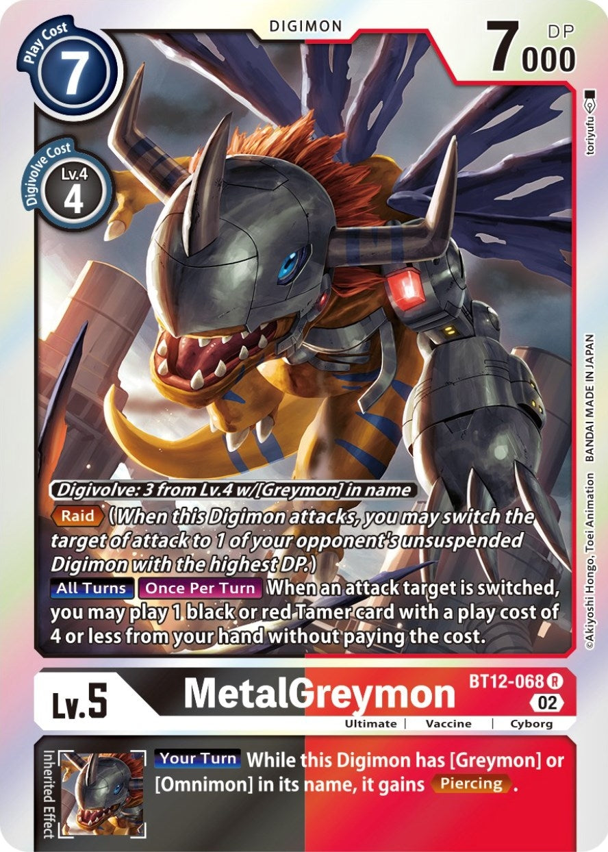Image for MetalGreymon - Digimon Card Game