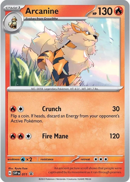 Image for Arcanine - 011 - Pokemon