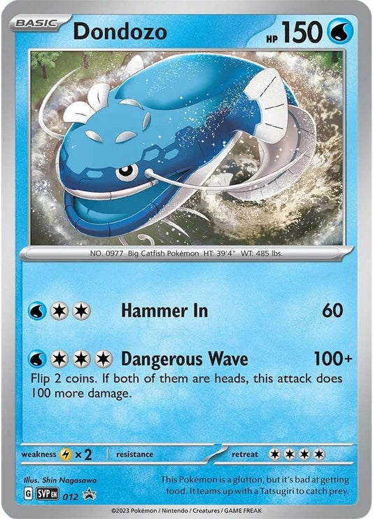 Image for Dondozo - 012 - Pokemon