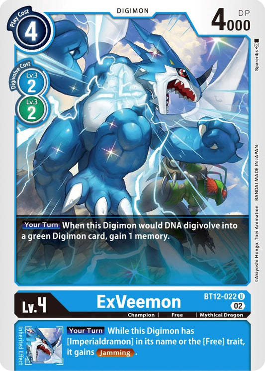 Image for ExVeemon - Digimon Card Game