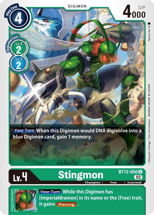 Image for Stingmon - Digimon Card Game