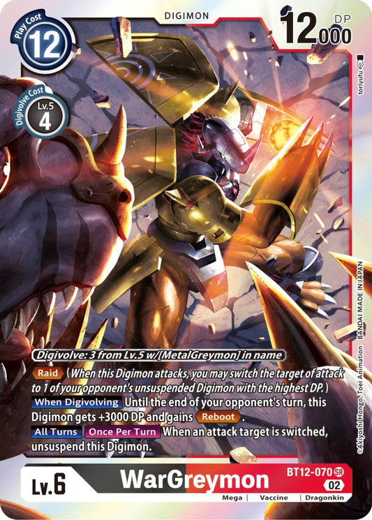Image for WarGreymon - Digimon Card Game
