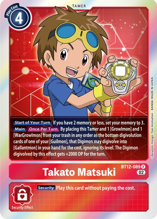 Image for Takato Matsuki - Digimon Card Game