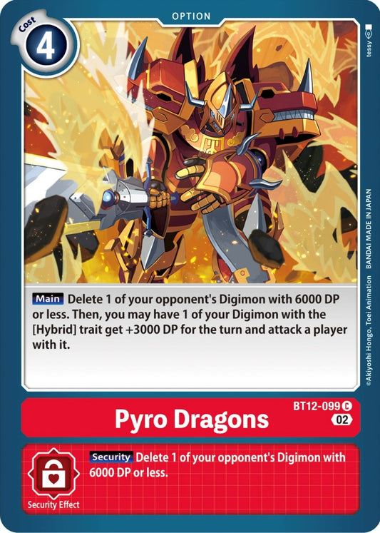 Image for Pyro Dragons - Digimon Card Game