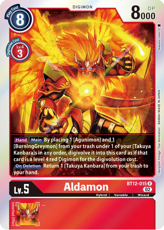 Image for Aldamon - Digimon Card Game