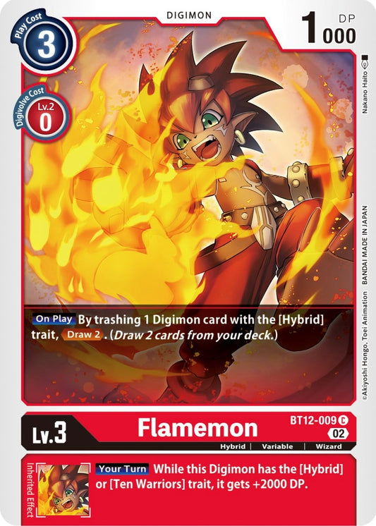Image for Flamemon - Digimon Card Game