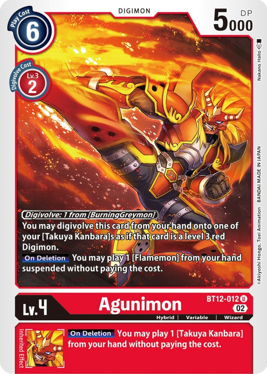 Image for Agunimon - Digimon Card Game