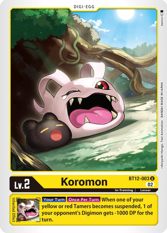 Image for Koromon - Digimon Card Game