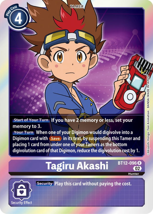 Image for Tagiru Akashi - Digimon Card Game