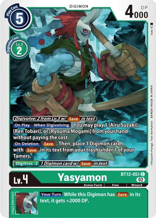 Image for Yasyamon - Digimon Card Game