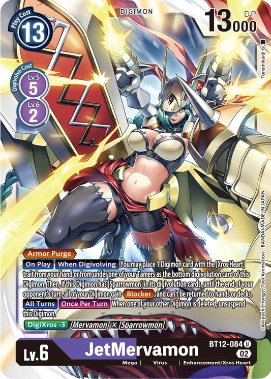 Image for JetMervamon - Digimon Card Game