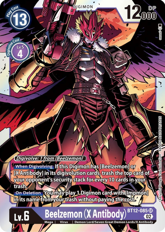 Image for Beelzemon (X Antibody) - Digimon Card Game