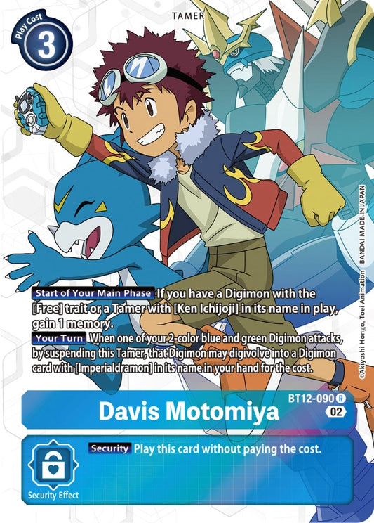 Image for Davis Motomiya (Alternate Art) - Digimon Card Game