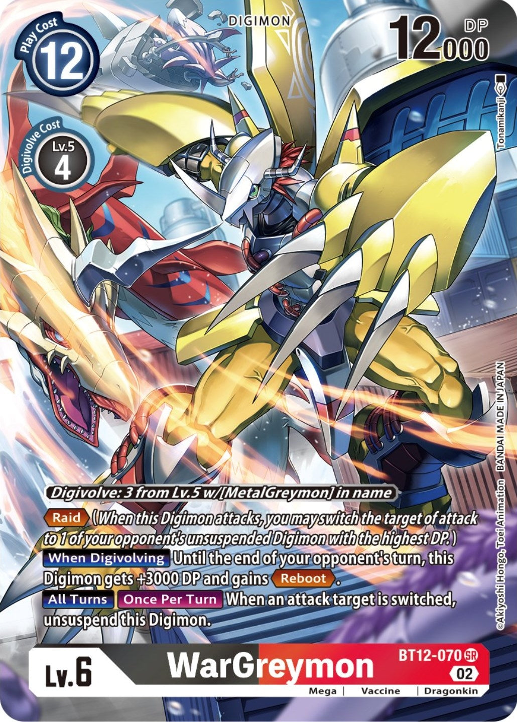 Image for WarGreymon (Alternate Art) - Digimon Card Game