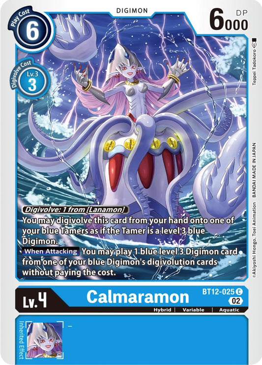 Image for Calmaramon - Digimon Card Game
