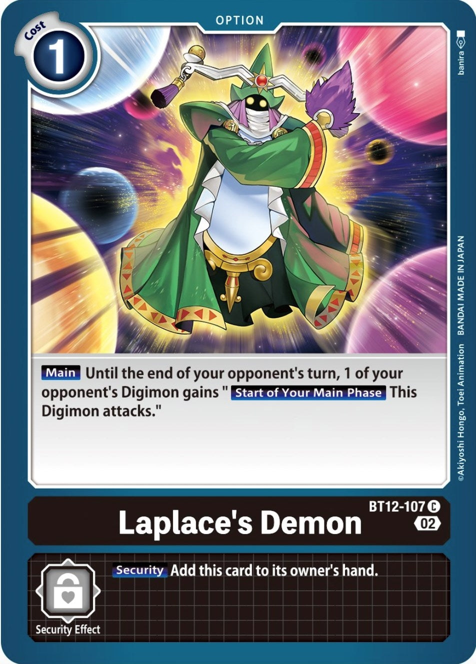 Image for Laplace's Demon - Digimon Card Game