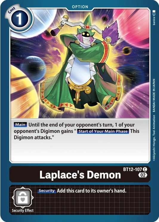 Image for Laplace's Demon - Digimon Card Game