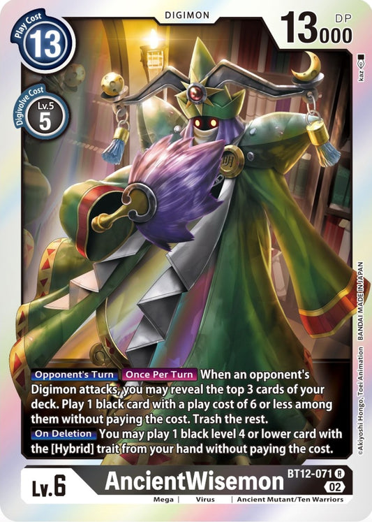 Image for AncientWisemon - Digimon Card Game