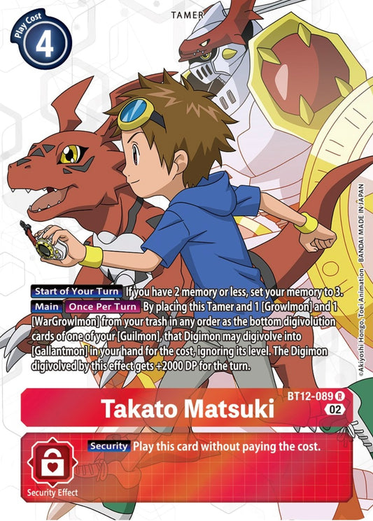 Image for Takato Matsuki (Alternate Art) - Digimon Card Game