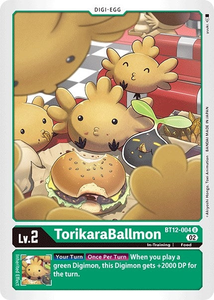 Image for TorikaraBallmon - Digimon Card Game