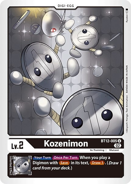 Image for Kozenimon - Digimon Card Game