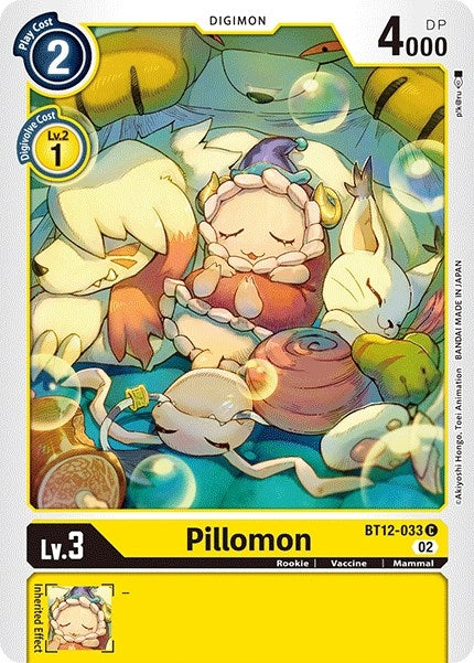 Image for Pillomon - Digimon Card Game