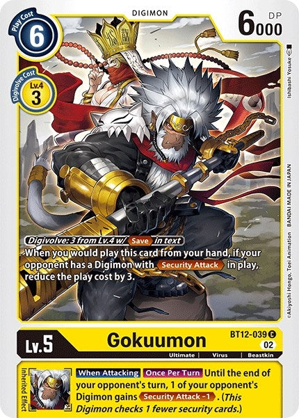 Image for Gokuumon - Digimon Card Game