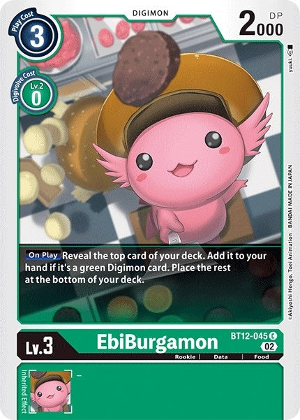 Image for EbiBurgamon - Digimon Card Game