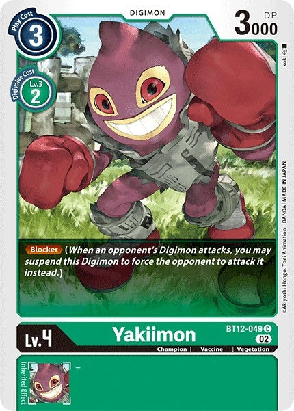 Image for Yakiimon - Digimon Card Game
