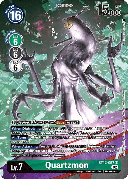 Image for Quartzmon (Alternate Art) - Digimon Card Game