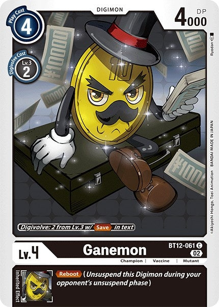 Image for Ganemon - Digimon Card Game
