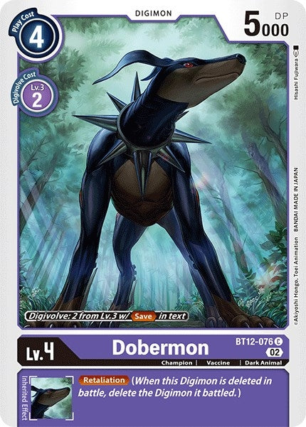 Image for Dobermon - Digimon Card Game