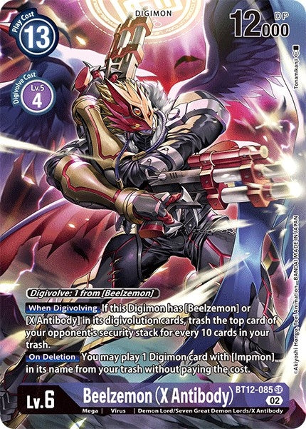 Image for Beelzemon (X Antibody) (Alternate Art) - Digimon Card Game