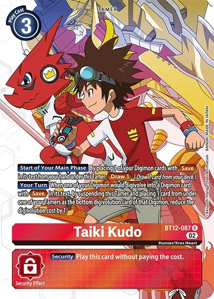 Image for Taiki Kudo (Alternate Art) - Digimon Card Game