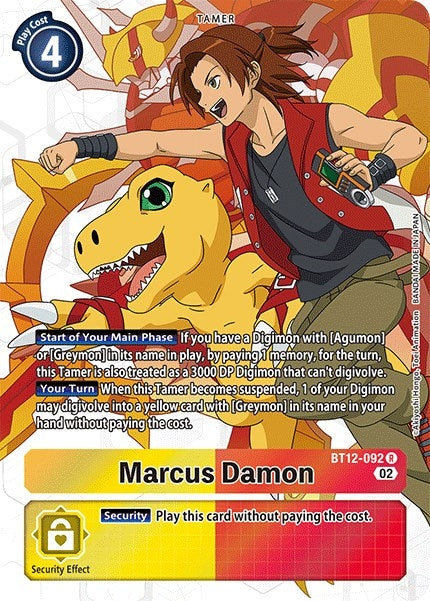 Image for Marcus Damon (Alternate Art) - Digimon Card Game