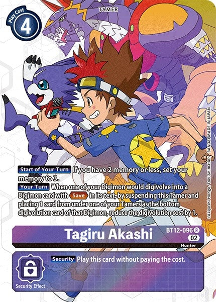 Image for Tagiru Akashi (Alternate Art) - Digimon Card Game