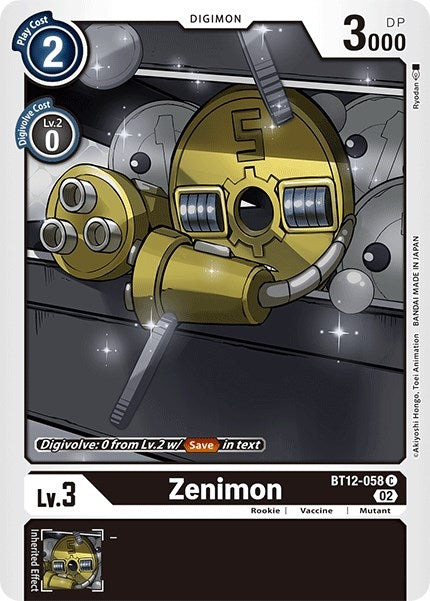 Image for Zenimon - Digimon Card Game