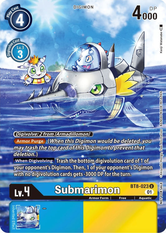 Image for Submarimon (Official Tournament Pack Vol.9) - Digimon Card Game